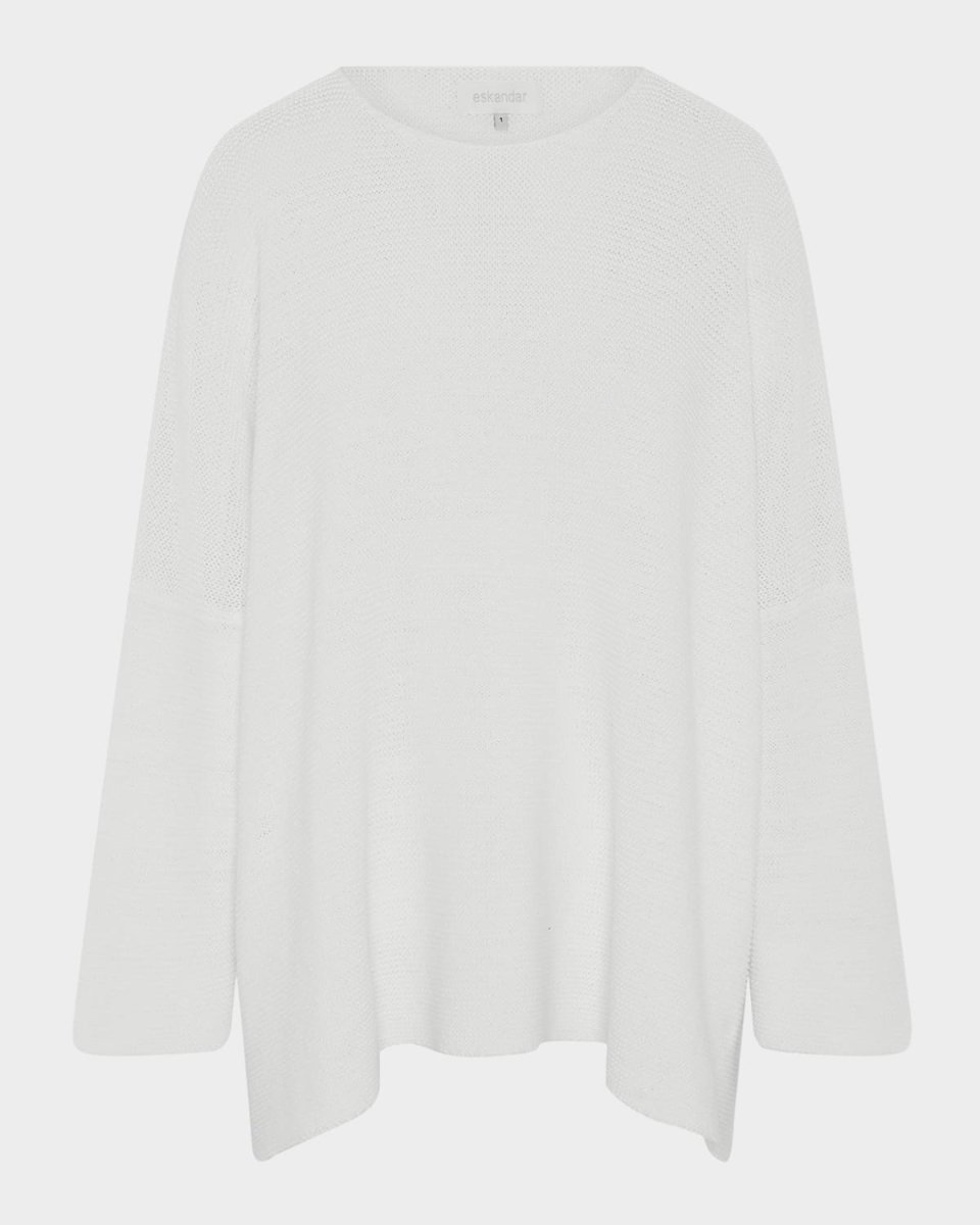 Bateau Neck Sweater (Mid Plus Length)